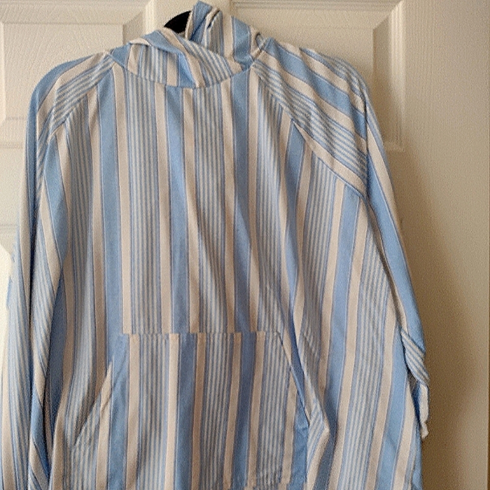 3 for $15 LuLaRoe hoodie 3X blue stripe